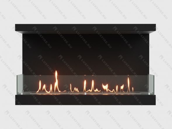 Встроенный биокамин Lux Fire Фронтальный 1100 М