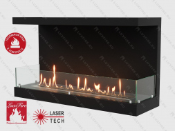 Встроенный биокамин Lux Fire Фронтальный 1100 М