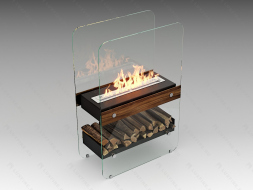 Напольный биокамин Lux Fire &amp;quot;Пятница V&amp;quot;
