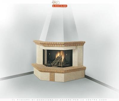 Каминная облицовка Etruria итальянской фабрики Il Focolare