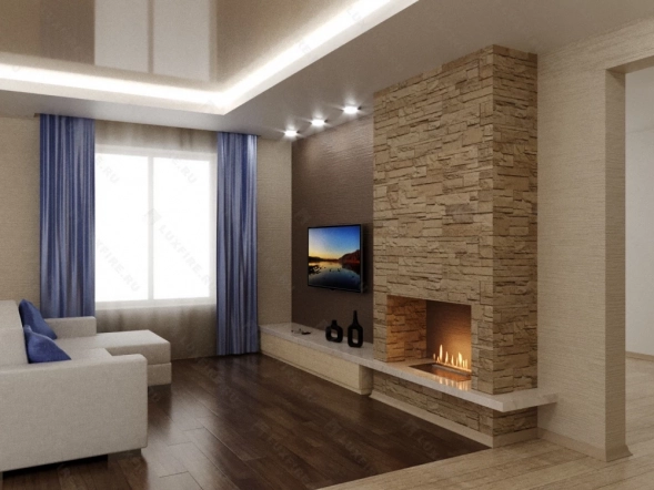 Автоматический биокамин Lux Fire Smart Flame 800 RC