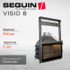 Чугунная топка Visio 8 с подъемным механизмом
