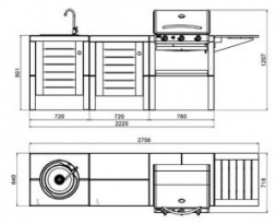 Melody 3 Grill