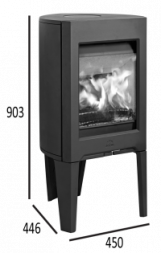 Дровяная печь-камин Jotul F 162 C