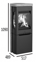 Дровяная печь-камин Jotul F 165 S
