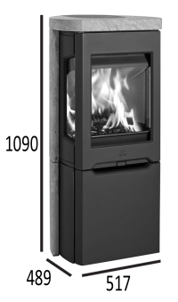 Дровяная печь-камин Jotul F 165 S