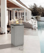 Нагреватель газовый PATIO/LIGHT, сталь с ручным управлением, цвет гранит