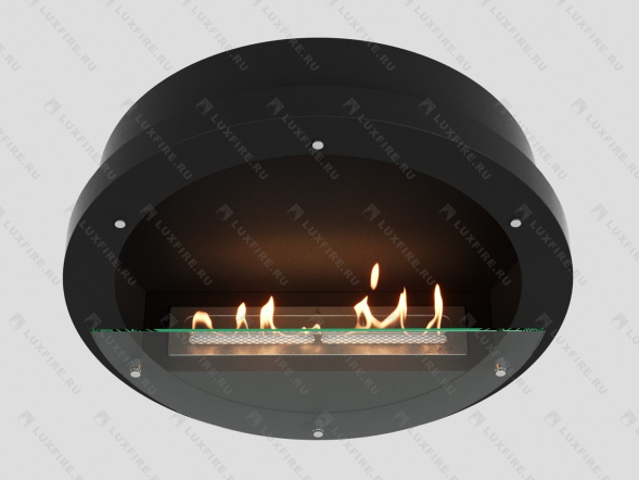 Настенный биокамин Lux Fire &amp;quot;Иллюзион 800 Н&amp;quot; S (черный)