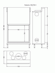 Radiante 300/58 H