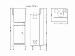 Radiante 450/90 H