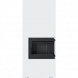 Каминокомплект SIMPLE Box белый с топкой BS, правый угол