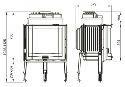 Focolare 70 Flat